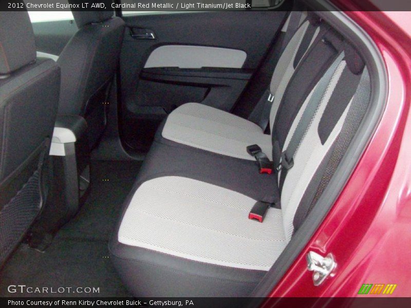  2012 Equinox LT AWD Light Titanium/Jet Black Interior