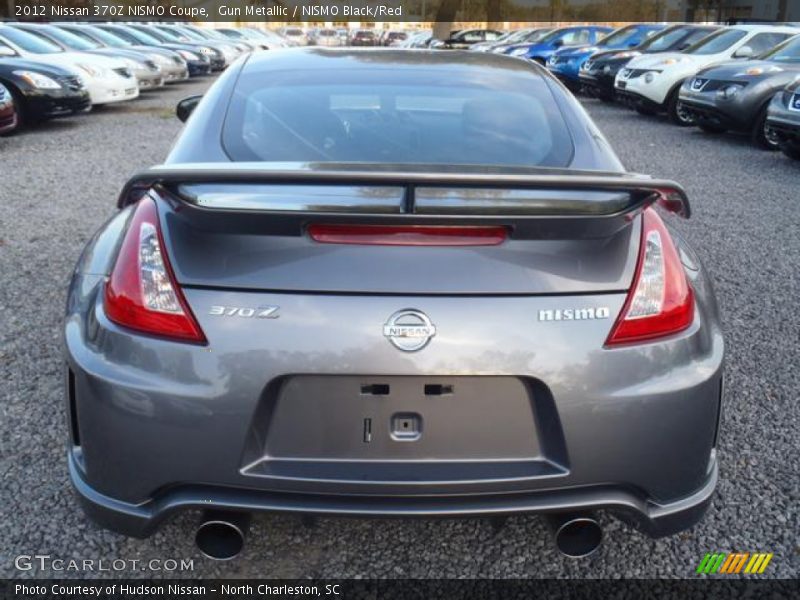 Gun Metallic / NISMO Black/Red 2012 Nissan 370Z NISMO Coupe