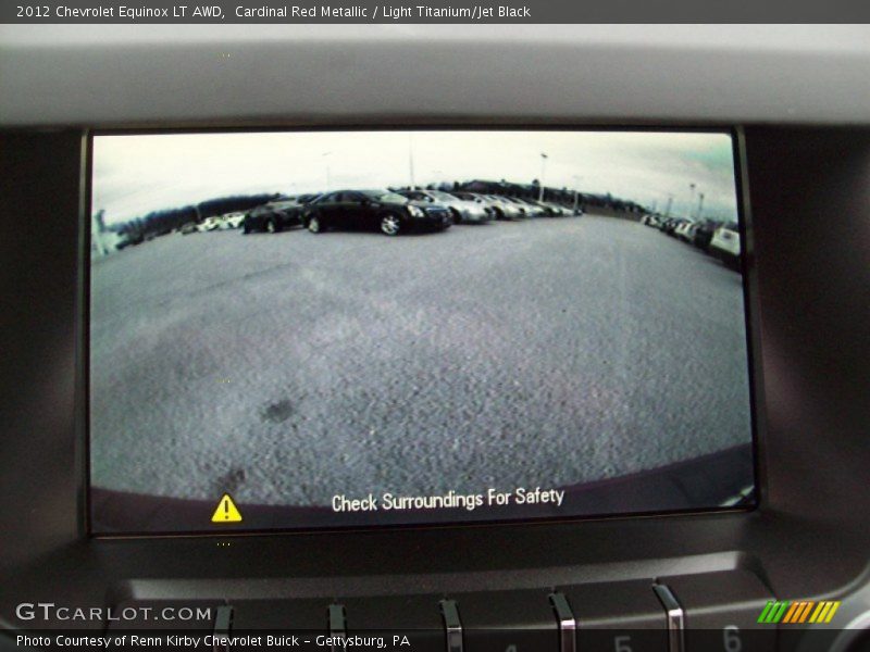 Cardinal Red Metallic / Light Titanium/Jet Black 2012 Chevrolet Equinox LT AWD