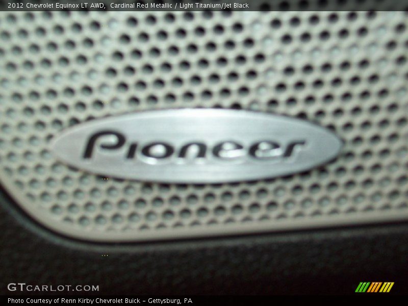 Cardinal Red Metallic / Light Titanium/Jet Black 2012 Chevrolet Equinox LT AWD