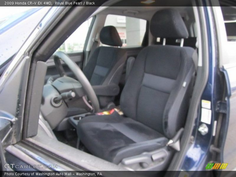 Royal Blue Pearl / Black 2009 Honda CR-V EX 4WD