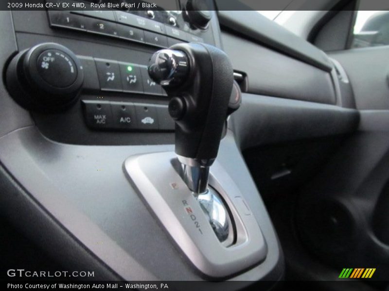 Royal Blue Pearl / Black 2009 Honda CR-V EX 4WD