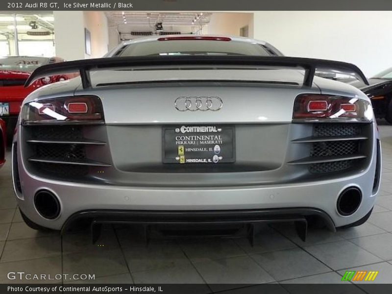 Ice Silver Metallic / Black 2012 Audi R8 GT