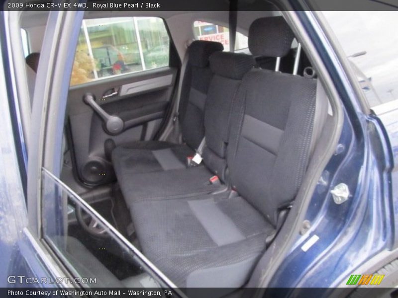 Royal Blue Pearl / Black 2009 Honda CR-V EX 4WD