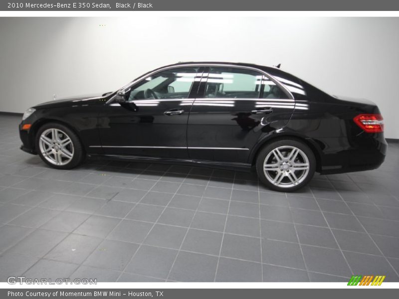 Black / Black 2010 Mercedes-Benz E 350 Sedan