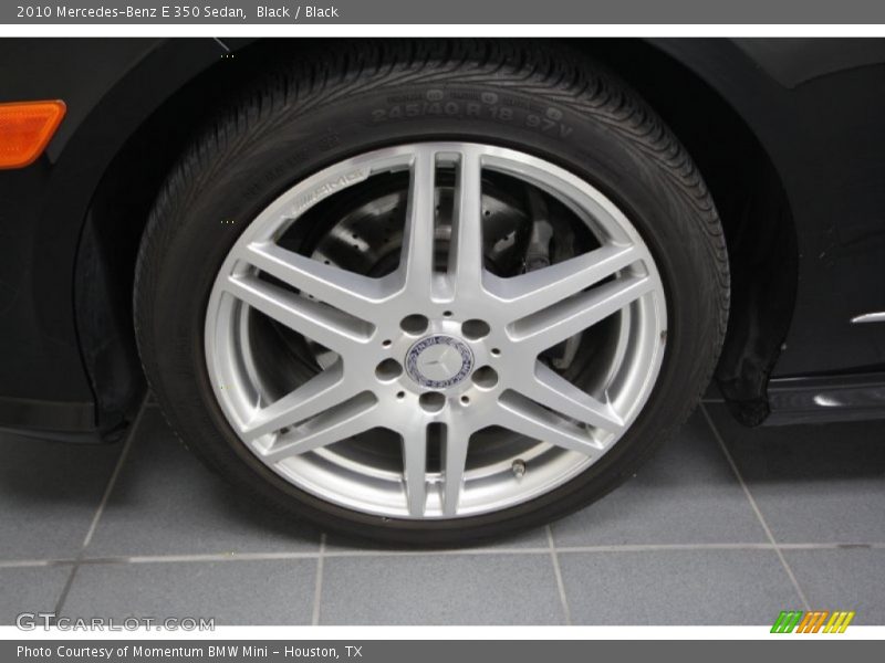 Black / Black 2010 Mercedes-Benz E 350 Sedan