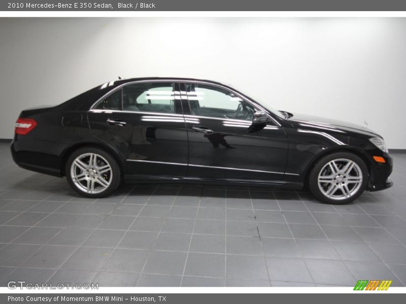 Black / Black 2010 Mercedes-Benz E 350 Sedan