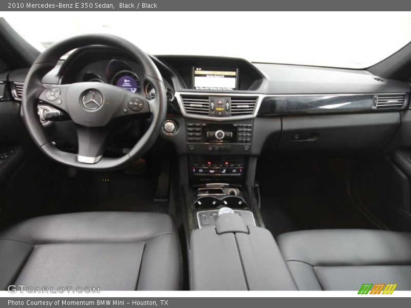 Black / Black 2010 Mercedes-Benz E 350 Sedan