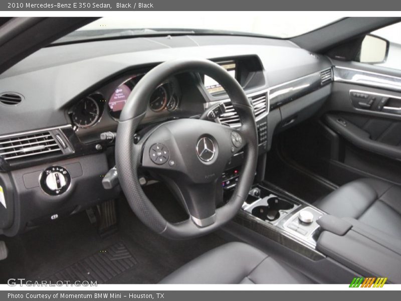 Black / Black 2010 Mercedes-Benz E 350 Sedan