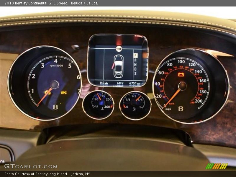  2010 Continental GTC Speed Speed Gauges
