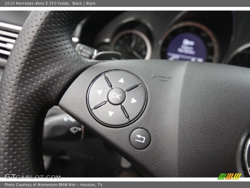 Black / Black 2010 Mercedes-Benz E 350 Sedan