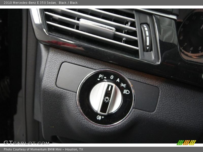 Black / Black 2010 Mercedes-Benz E 350 Sedan