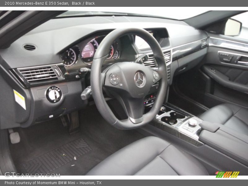Black / Black 2010 Mercedes-Benz E 350 Sedan