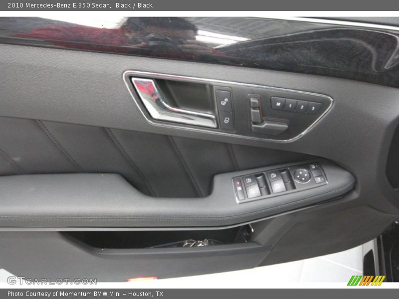Black / Black 2010 Mercedes-Benz E 350 Sedan