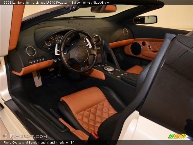 Black/Brown Interior - 2008 Murcielago LP640 Roadster 