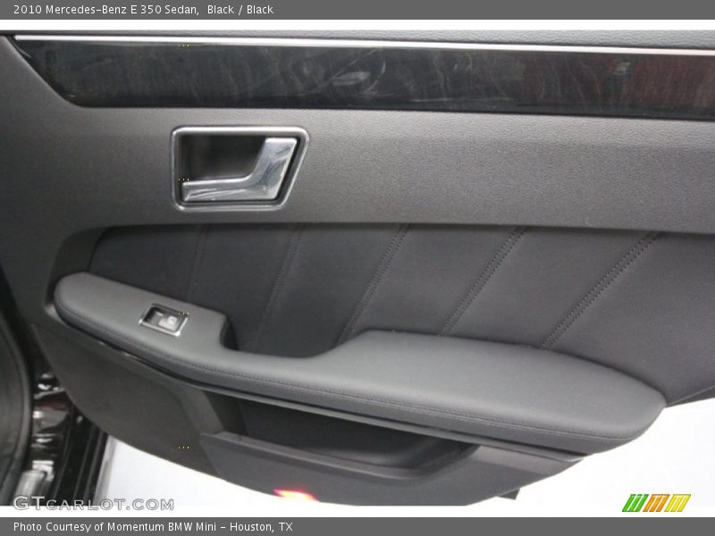 Black / Black 2010 Mercedes-Benz E 350 Sedan