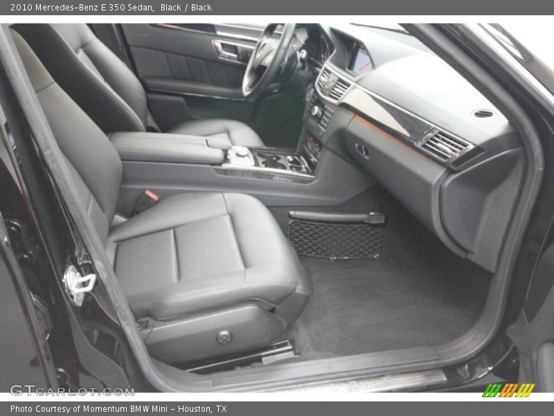 Black / Black 2010 Mercedes-Benz E 350 Sedan