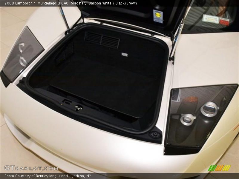  2008 Murcielago LP640 Roadster Trunk