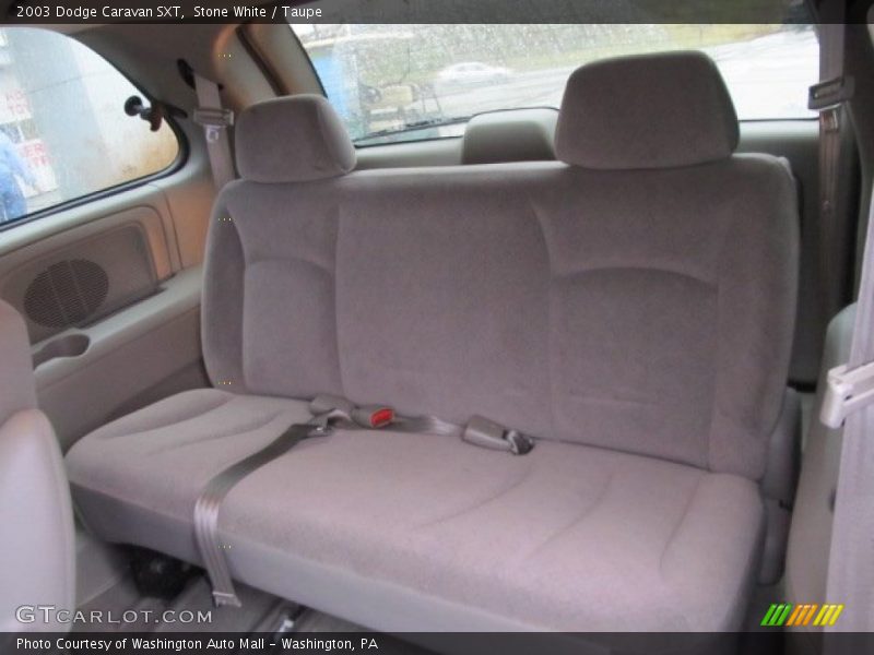 Stone White / Taupe 2003 Dodge Caravan SXT