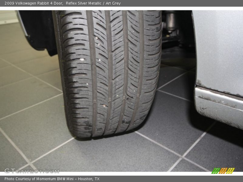 Reflex Silver Metallic / Art Grey 2009 Volkswagen Rabbit 4 Door
