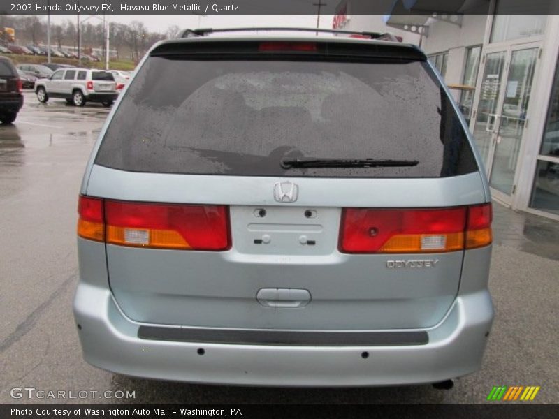 Havasu Blue Metallic / Quartz 2003 Honda Odyssey EX