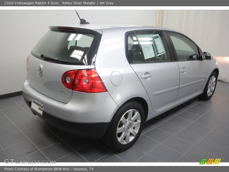Reflex Silver Metallic / Art Grey 2009 Volkswagen Rabbit 4 Door