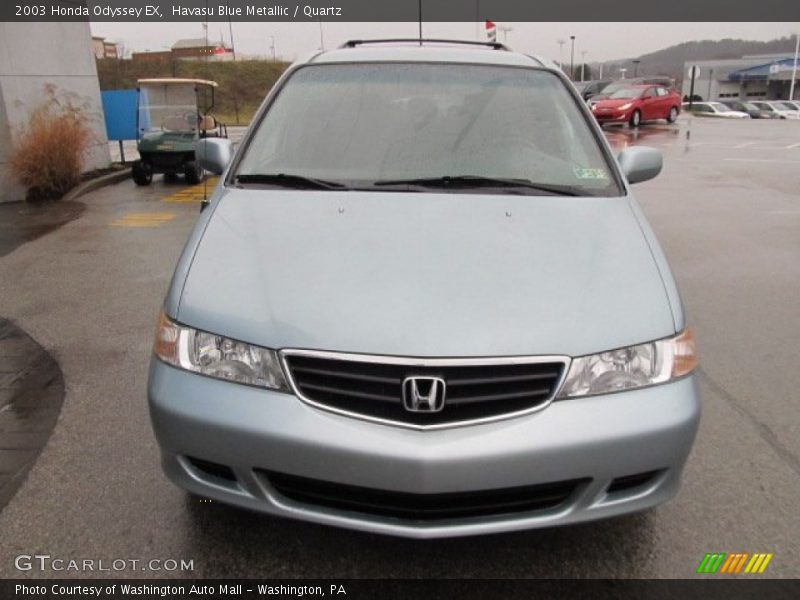 Havasu Blue Metallic / Quartz 2003 Honda Odyssey EX