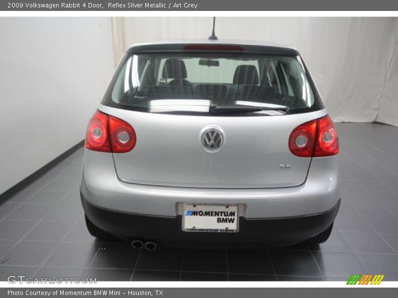 Reflex Silver Metallic / Art Grey 2009 Volkswagen Rabbit 4 Door