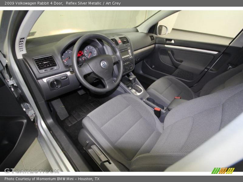  2009 Rabbit 4 Door Art Grey Interior