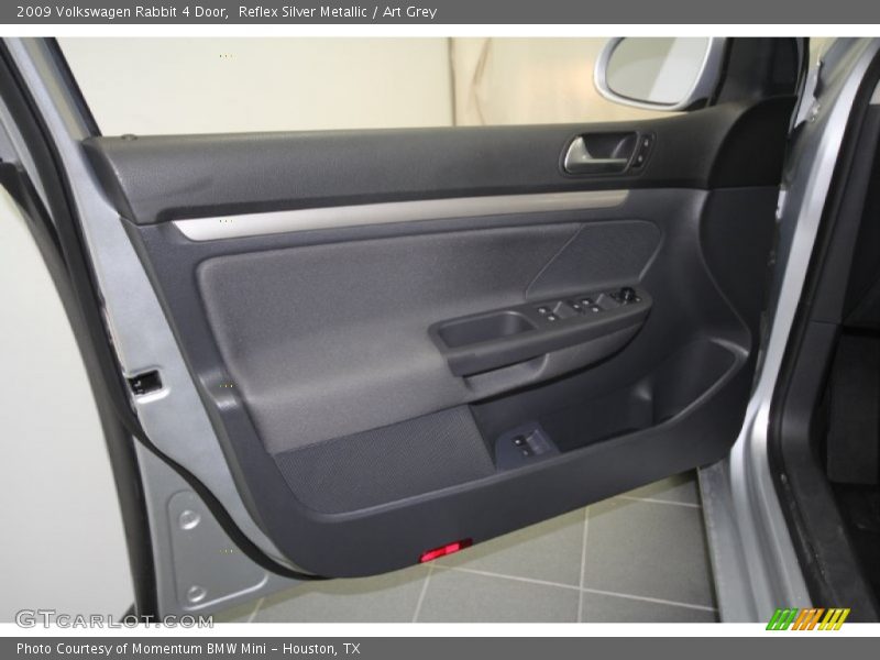 Reflex Silver Metallic / Art Grey 2009 Volkswagen Rabbit 4 Door