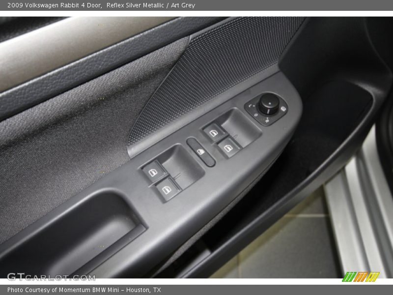 Reflex Silver Metallic / Art Grey 2009 Volkswagen Rabbit 4 Door