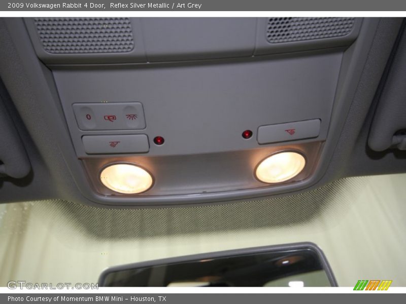 Reflex Silver Metallic / Art Grey 2009 Volkswagen Rabbit 4 Door