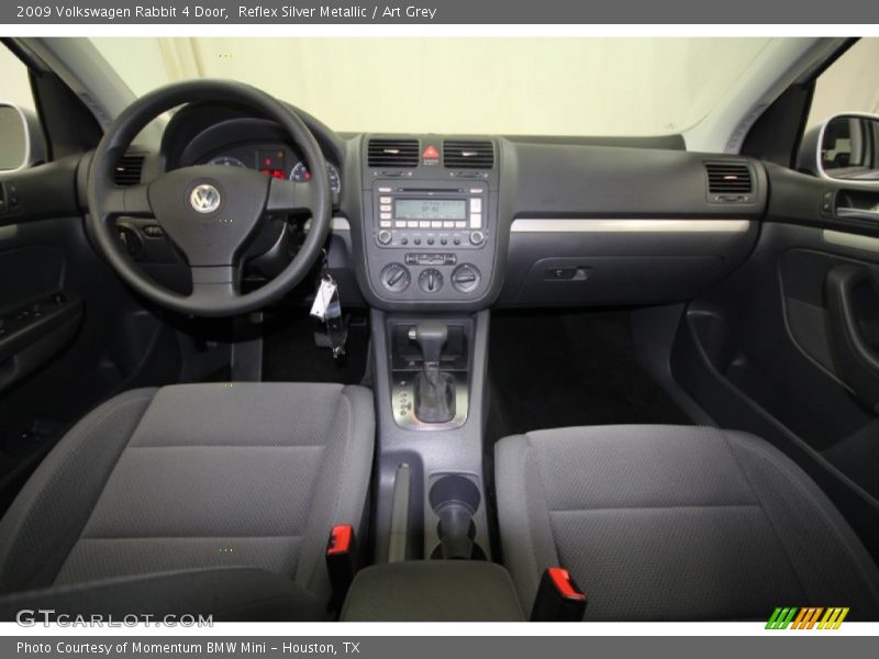 Reflex Silver Metallic / Art Grey 2009 Volkswagen Rabbit 4 Door
