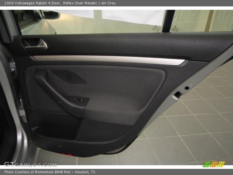 Reflex Silver Metallic / Art Grey 2009 Volkswagen Rabbit 4 Door