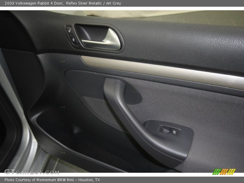 Reflex Silver Metallic / Art Grey 2009 Volkswagen Rabbit 4 Door