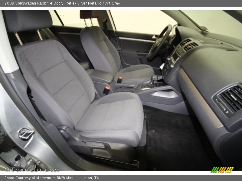 Reflex Silver Metallic / Art Grey 2009 Volkswagen Rabbit 4 Door