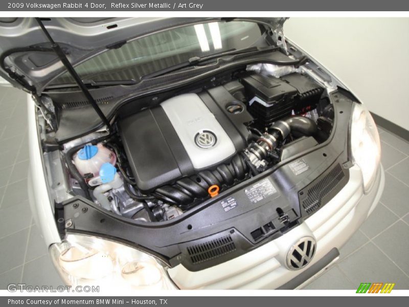 Reflex Silver Metallic / Art Grey 2009 Volkswagen Rabbit 4 Door