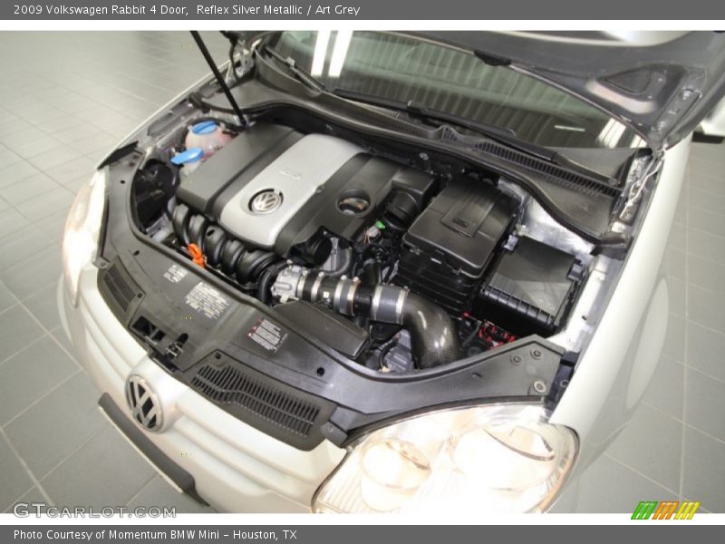 Reflex Silver Metallic / Art Grey 2009 Volkswagen Rabbit 4 Door