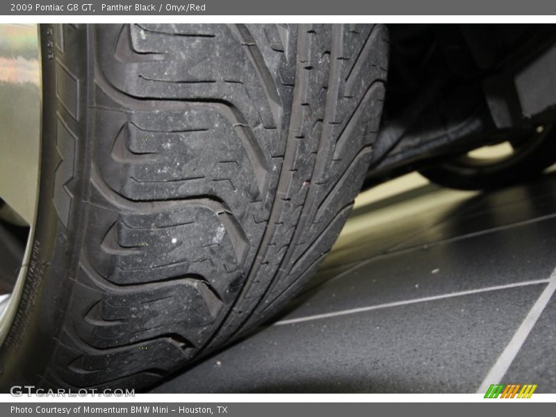 Panther Black / Onyx/Red 2009 Pontiac G8 GT