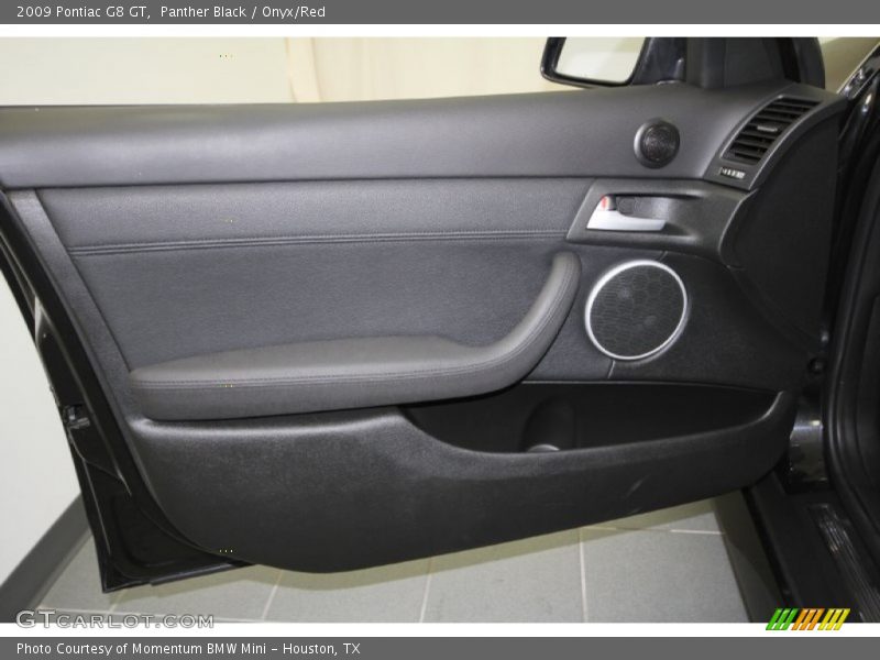 Panther Black / Onyx/Red 2009 Pontiac G8 GT