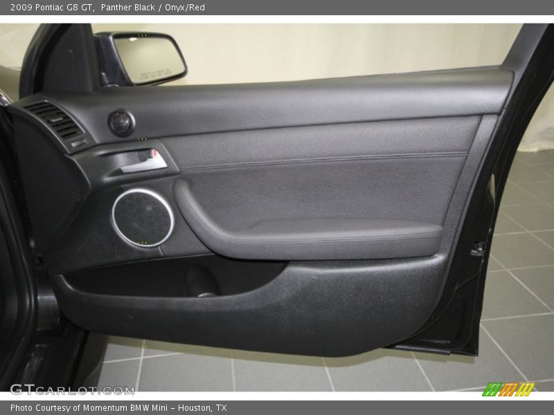 Panther Black / Onyx/Red 2009 Pontiac G8 GT