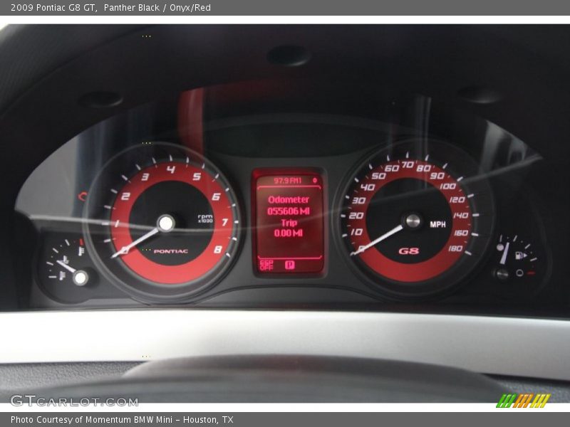  2009 G8 GT GT Gauges