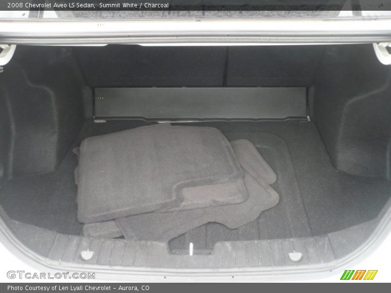 Summit White / Charcoal 2008 Chevrolet Aveo LS Sedan