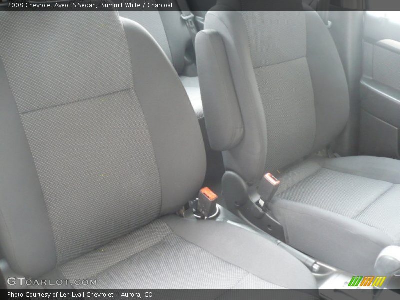 Summit White / Charcoal 2008 Chevrolet Aveo LS Sedan