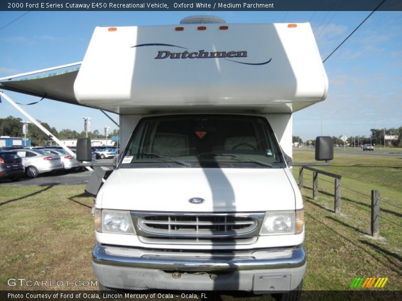 Oxford White / Medium Parchment 2000 Ford E Series Cutaway E450 Recreational Vehicle