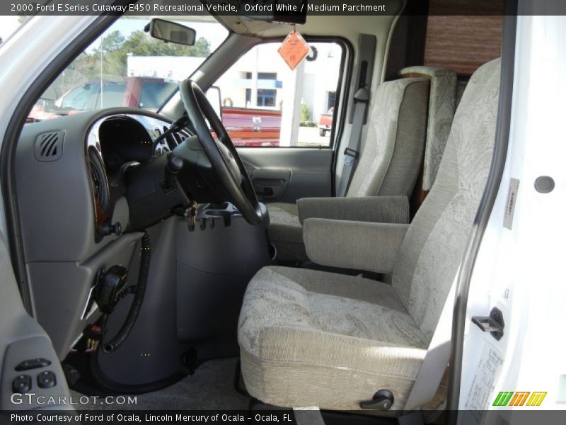  2000 E Series Cutaway E450 Recreational Vehicle Medium Parchment Interior