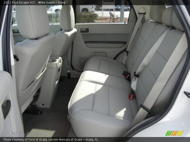 White Suede / Stone 2012 Ford Escape XLT