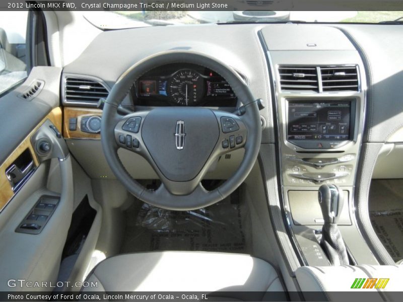 Dashboard of 2012 MKX FWD