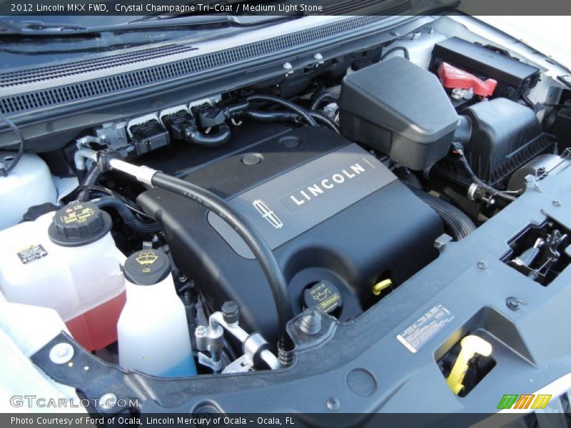  2012 MKX FWD Engine - 3.7 Liter DOHC 24-Valve Ti-VCT V6