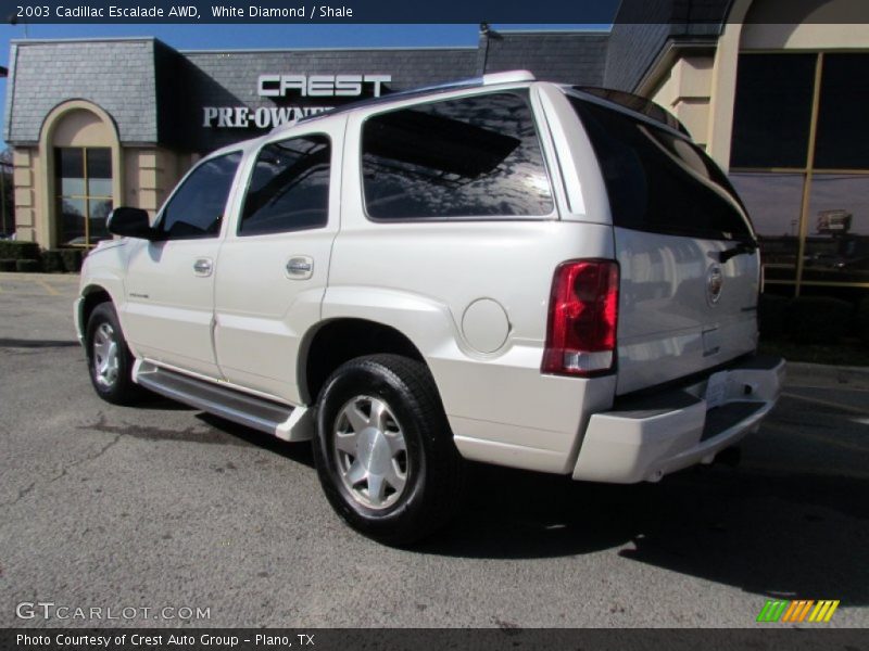 White Diamond / Shale 2003 Cadillac Escalade AWD